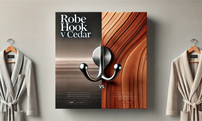 Robe Hook v Cedar