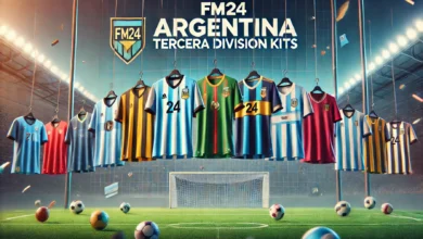 FM24 Argentina Tercera Division Kits