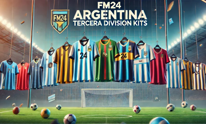 FM24 Argentina Tercera Division Kits